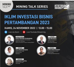 MINING TALK SERIES 20 – Mining Indonesia 2025